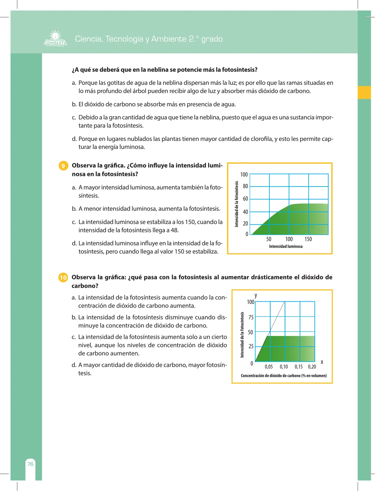 Miniatura página 76 de Ciencia, Tecnología y Ambiente 2 : cuaderno de reforzamiento pedagógico - JEC · 2016