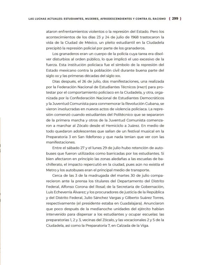 Página 300 de Historia del pueblo mexicano. Multigrado Libro de Educación Telesecundaria Grado 1° Ciclo Escolar 2025 - 2026