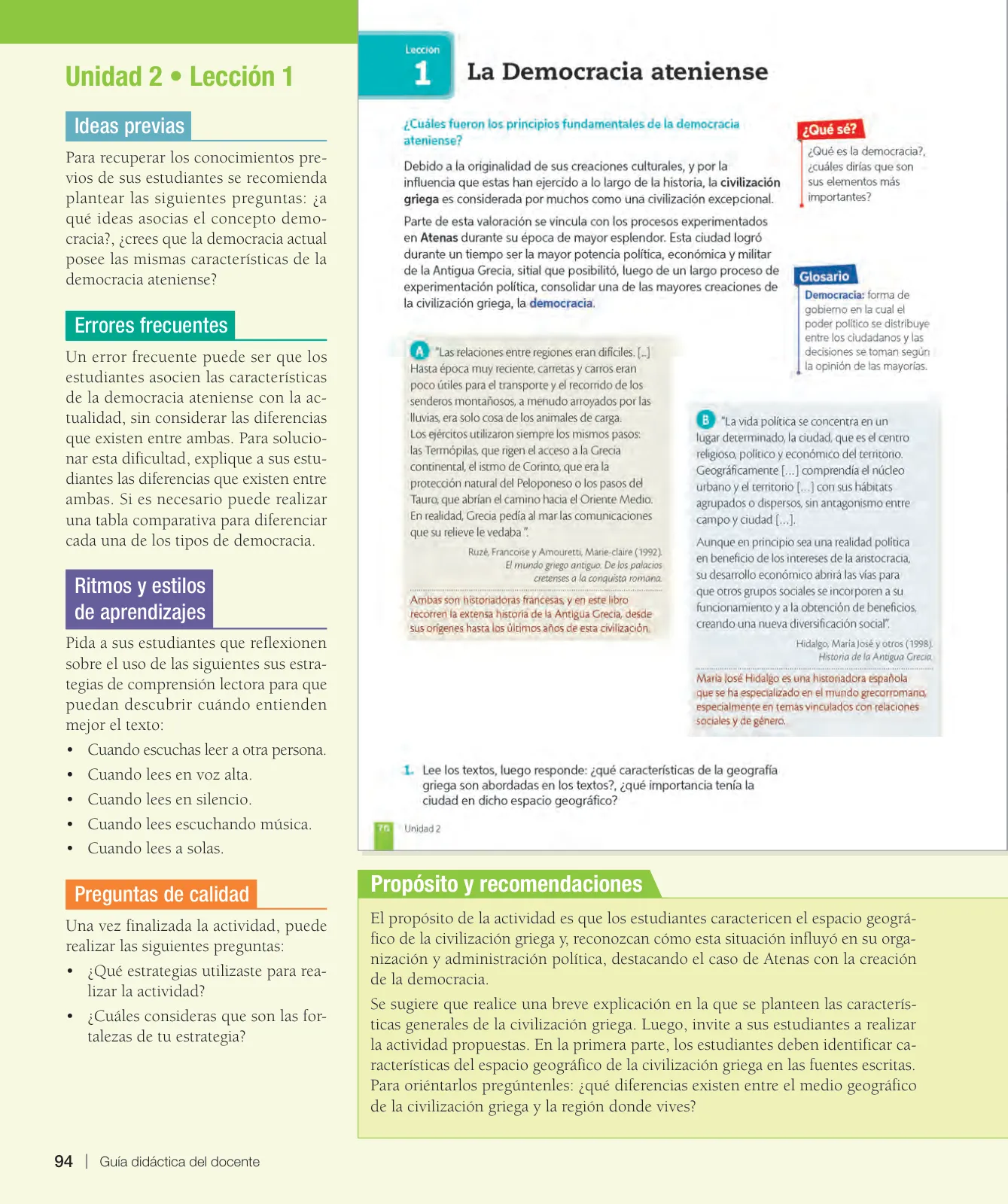 Miniatura página 95 de Historia, Geografía y Ciencias Sociales – Séptimo Básico | Texto del Estudiante MINEDUC – Descargar PDF · 2024