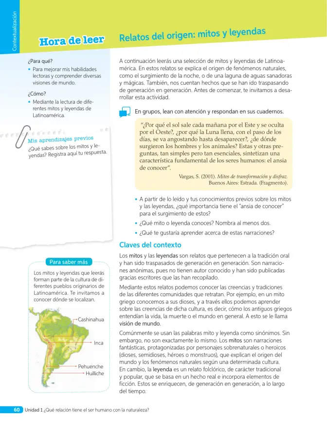 Página 119 de Lenguaje y Comunicación – Sexto Básico | Texto del Estudiante MINEDUC – Descargar PDF · 2024