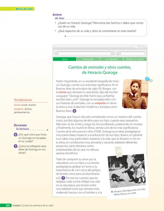 Página 121 de Lenguaje y Comunicación – Sexto Básico | Texto del Estudiante MINEDUC – Descargar PDF · 2024