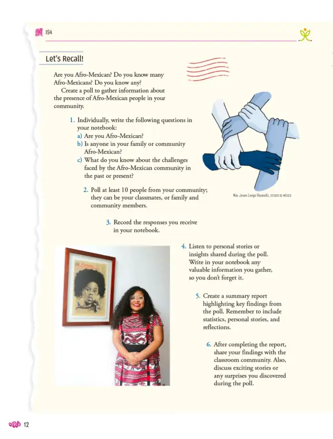 Página 13 de Uérakua anapu uantakua. Projects and Readings. Libro de Educación Secundaria Grado 3° Ciclo Escolar 2025 - 2026