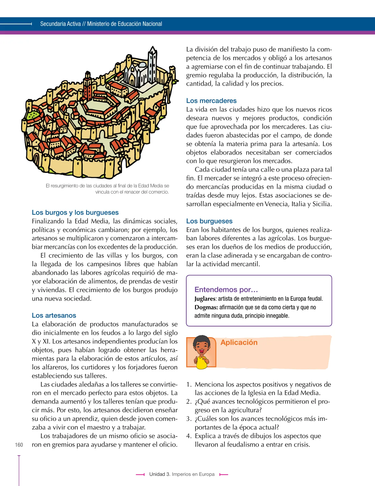 Página 160 de Ciencias Sociales 7° · Secundaria Activa