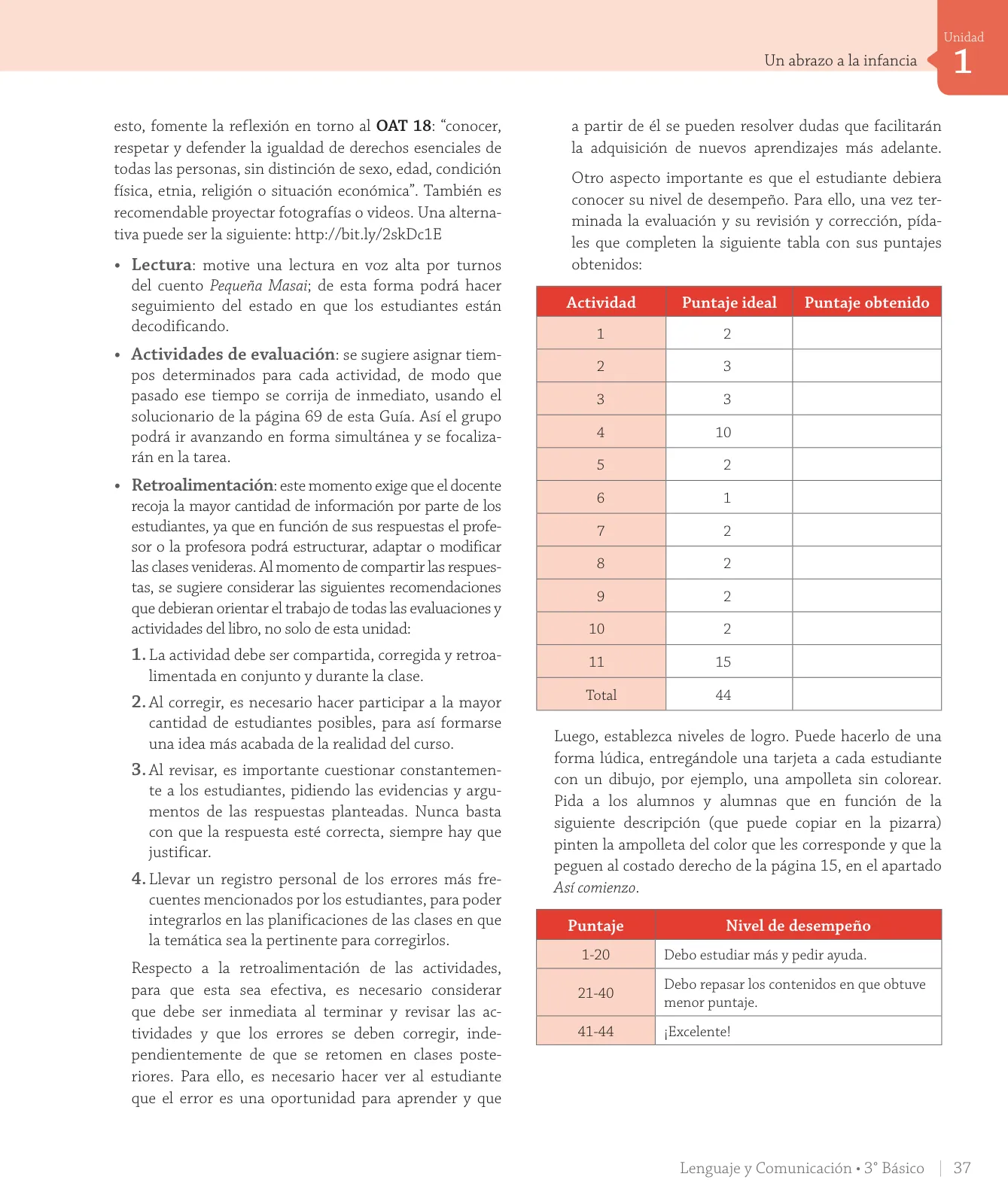 Página 39 de Lenguaje y Comunicación – Tercero Básico | Texto del Estudiante MINEDUC – Descargar PDF · 2024