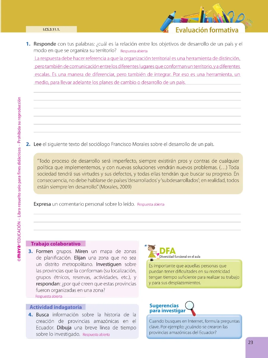 Página 25 de Estudios Sociales · 6 EGB · 2025
