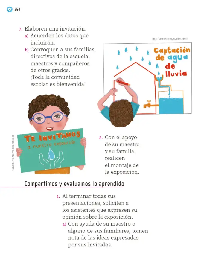 Página 265 de Proyectos Escolares. Libro de Educación Primaria Grado 1° Ciclo Escolar 2025 - 2026