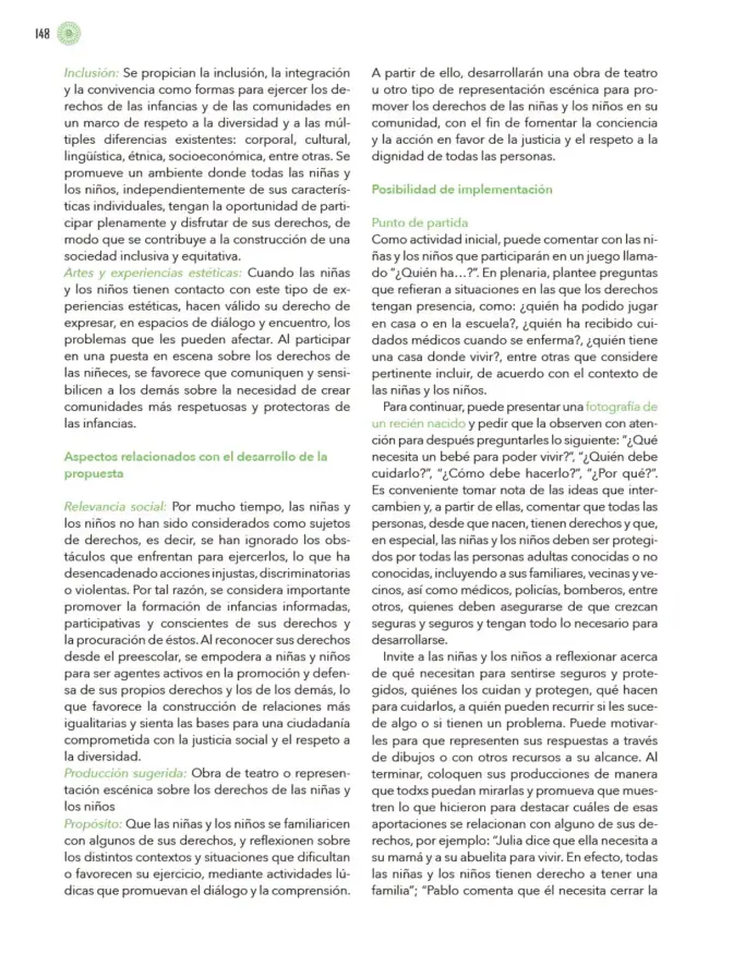 Página 149 de Modalidades de trabajo para la acción transformadora y el codiseño Libro de Educación Preescolar Grado 1°, 2°, 3° Ciclo Escolar 2025 - 2026