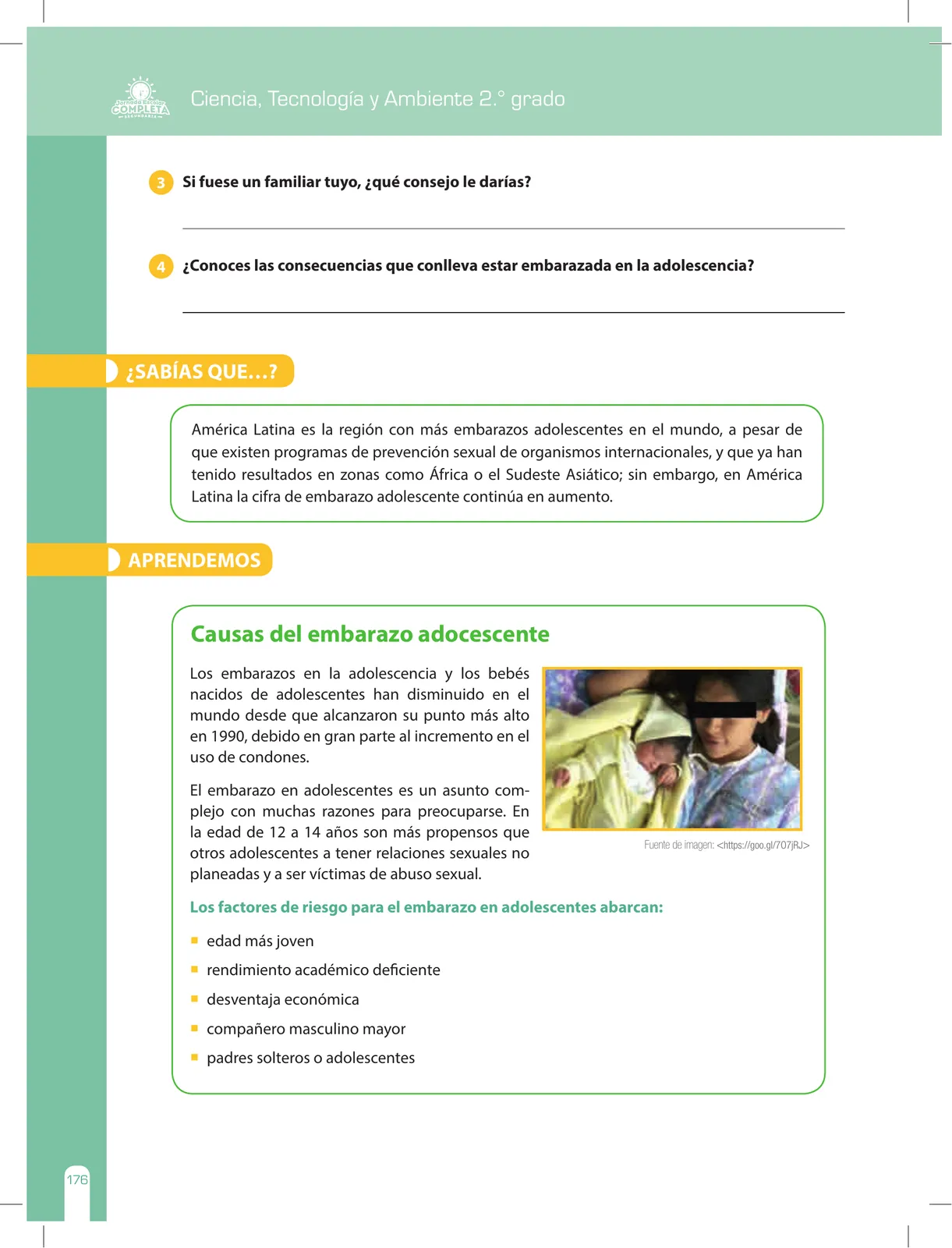 Página 176 de Ciencia, Tecnología y Ambiente 2 : cuaderno de reforzamiento pedagógico - JEC · 2016