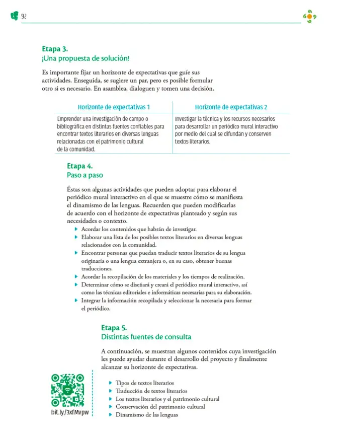 Página 93 de Colección Nanahuatzin. Nuestro libro de Proyectos. Tomo I. Libro de Educación Telesecundaria Grado 3° Ciclo Escolar 2025 - 2026