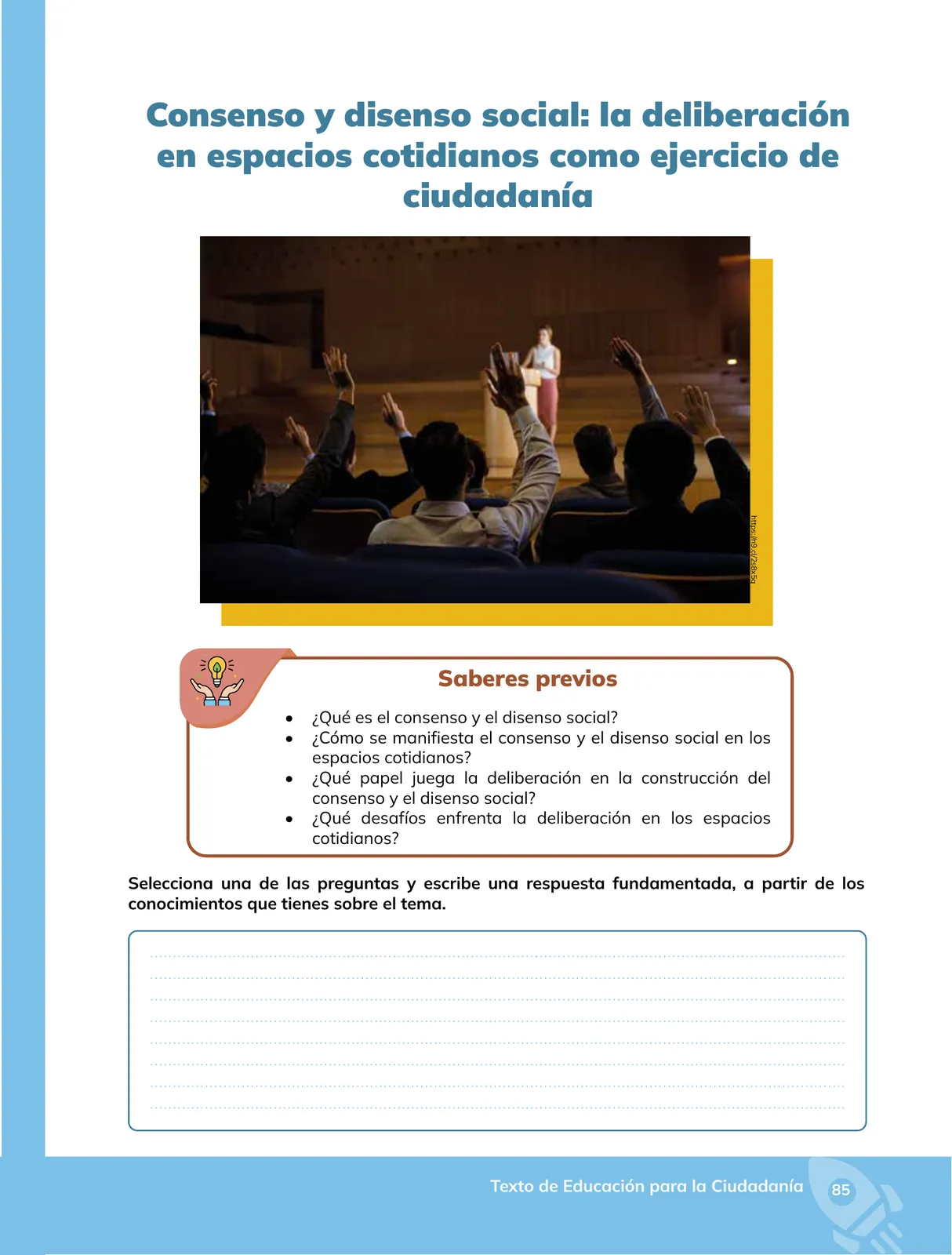 Página 86 de Educacion Ciudadania · 2do BGU · 2024