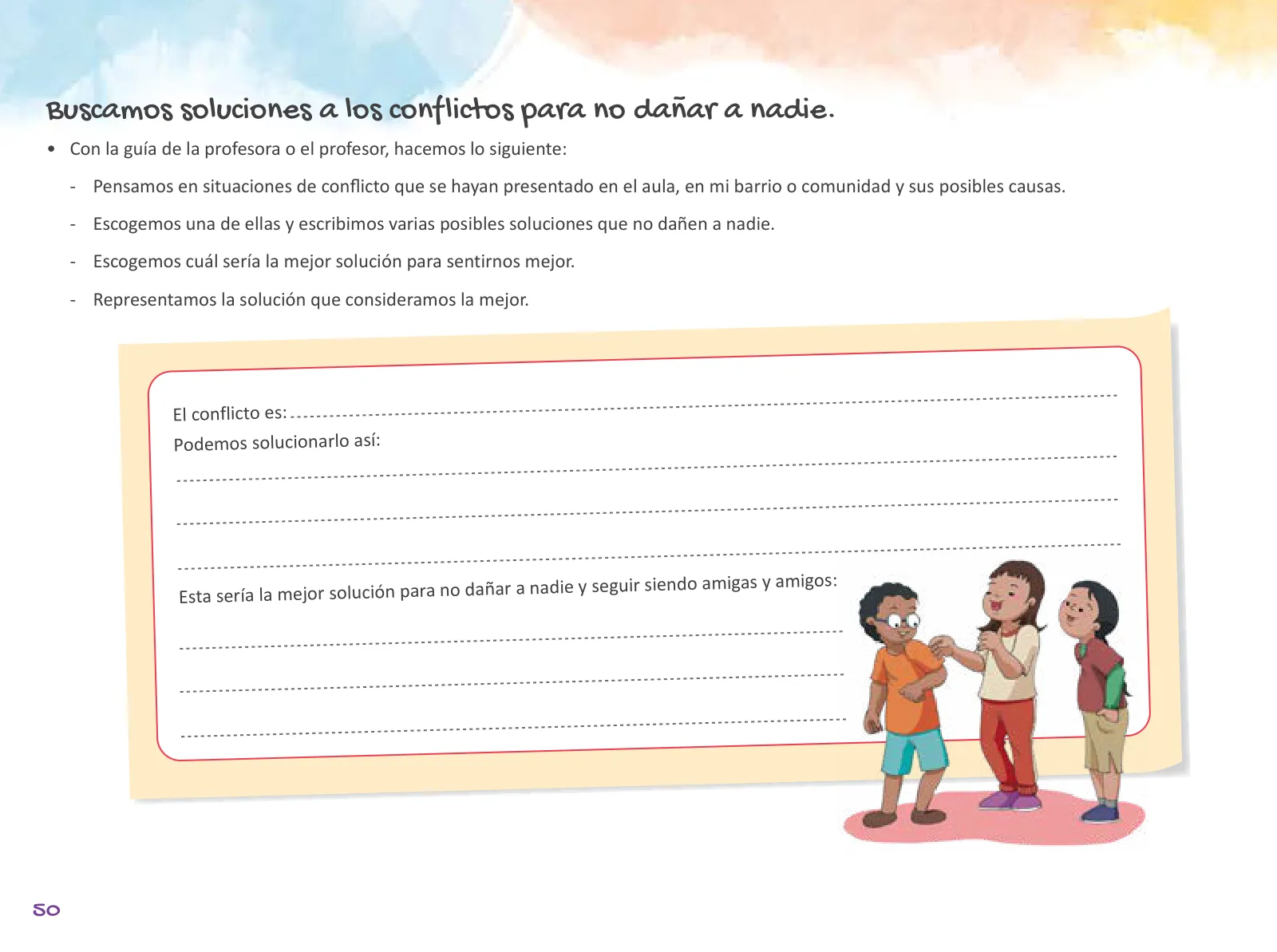 Miniatura página 52 de Cuadernillo de Tutoría 4 : cuarto grado de Educación Primaria · 2021