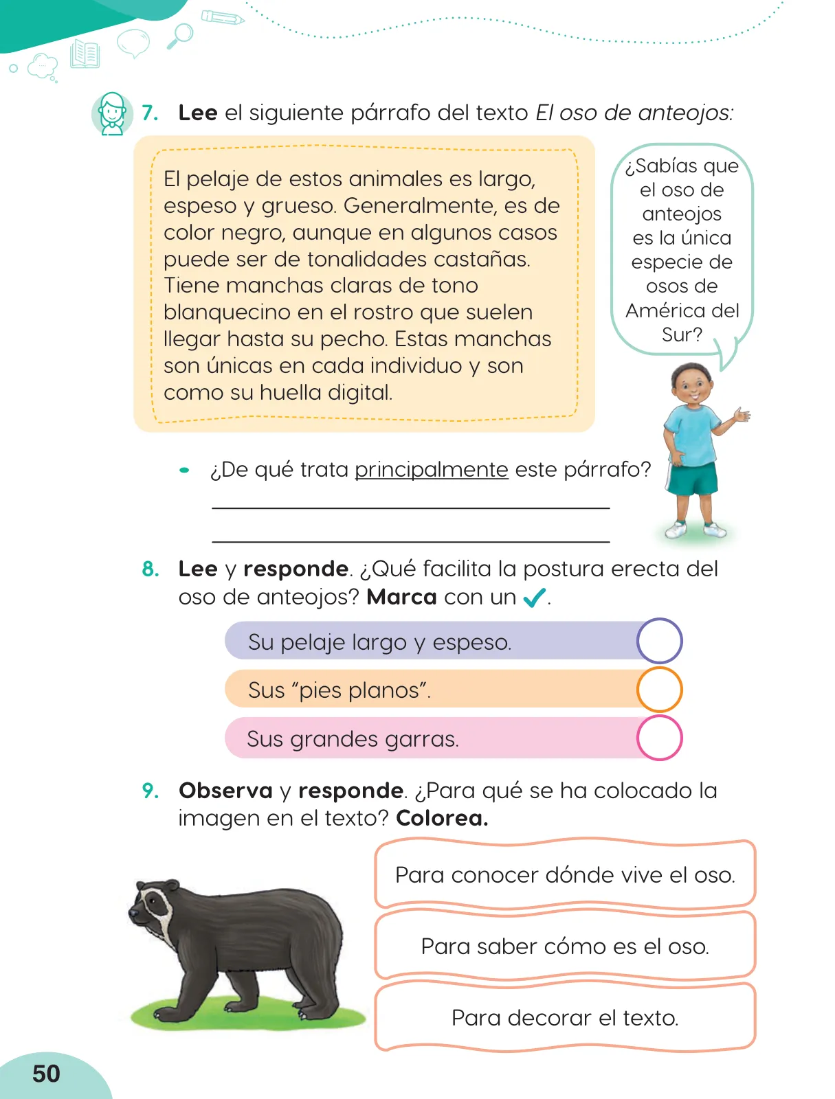 Página 52 de Cuadernillo de Comunicación 2, segundo grado de Primaria · 2023