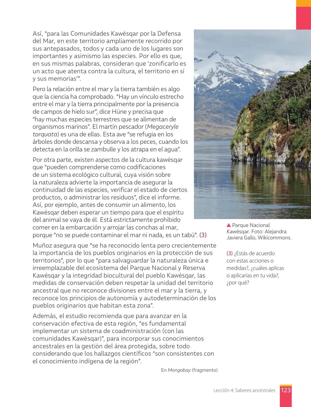 Página 125 de Lengua y Literatura – Octavo Básico | Texto del Estudiante MINEDUC – Descargar PDF · 2024