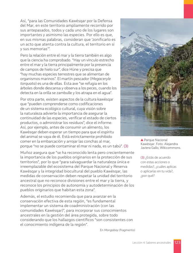 Página 125 de Lengua y Literatura – Octavo Básico | Texto del Estudiante MINEDUC – Descargar PDF · 2024