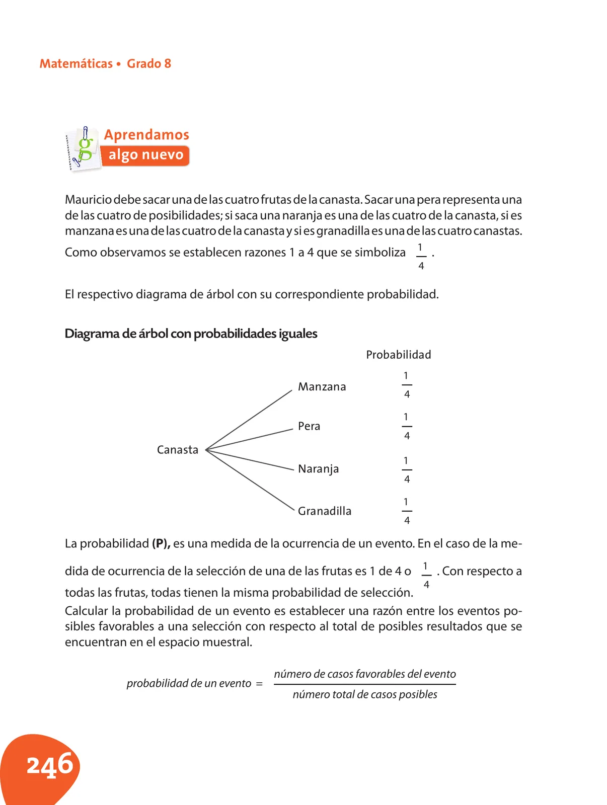 Página 247 de Matematica 8° · Postprimaria