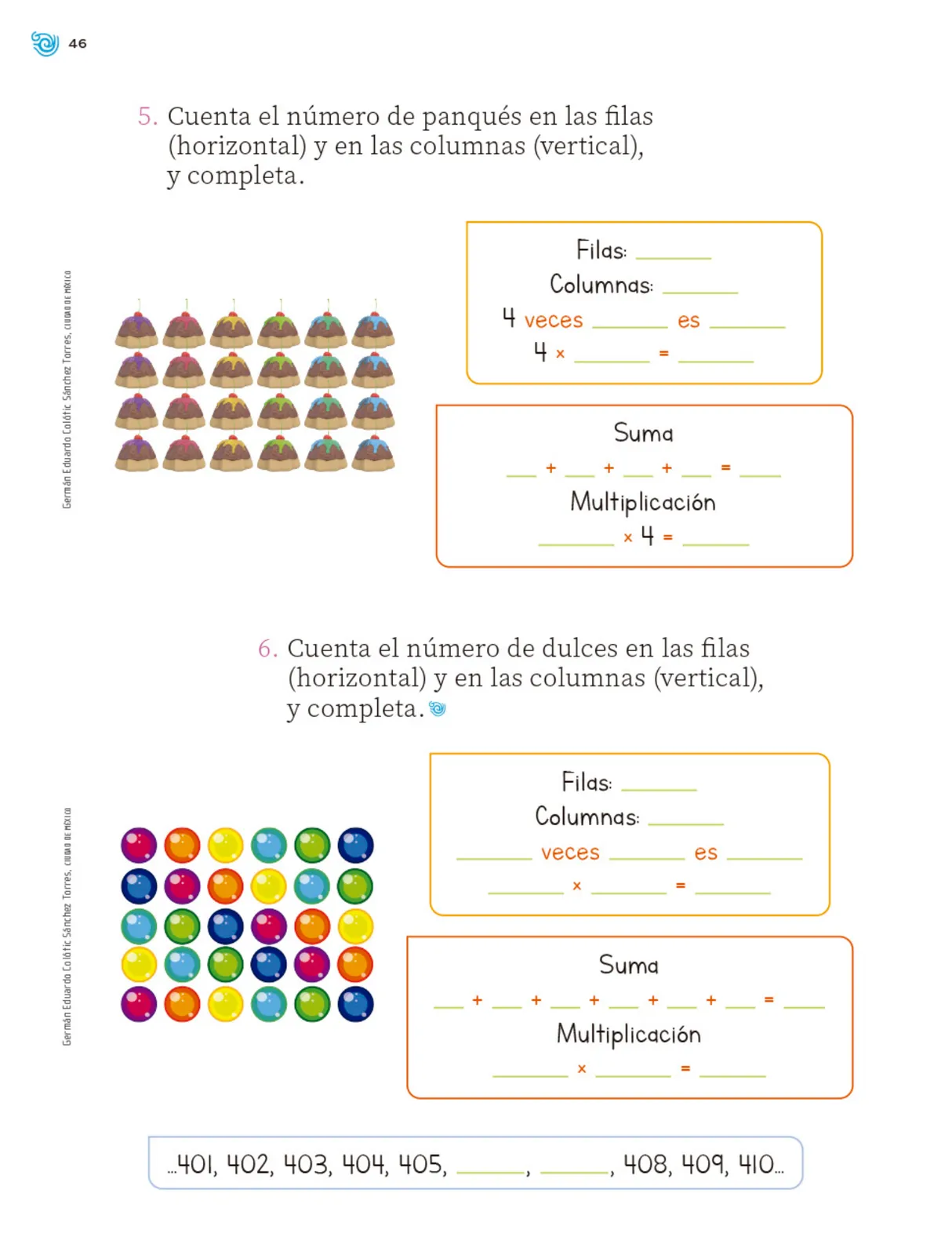 Página 47 de Múltiples lenguajes. Trazos y números. Libro de Educación Primaria Grado 2° Ciclo Escolar 2025 - 2026