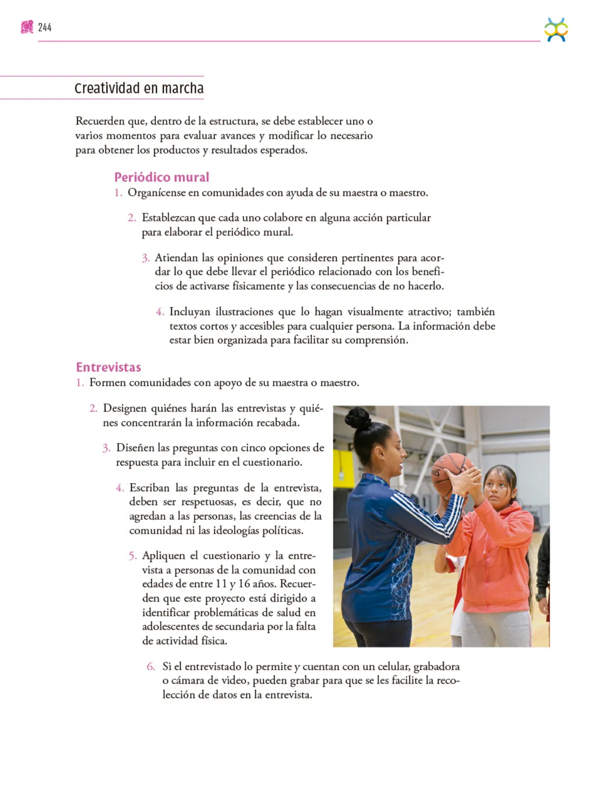 Miniatura página 245 de Colección Ximhai. Nuestro libro de proyectos.   Libro de Educación Secundaria Grado 1°  Ciclo Escolar 2025 - 2026
