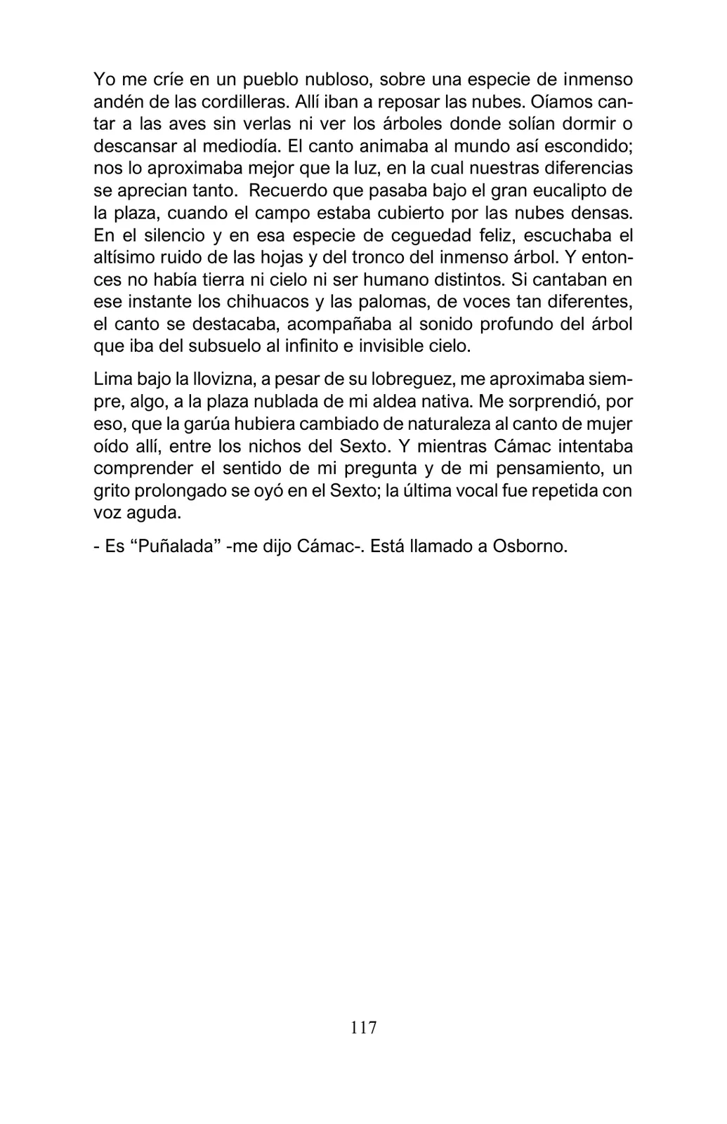 Miniatura página 117 de Arguedas, entre el fuego y el amor : textos seleccionados para estudiantes de Educación Básica · 2021