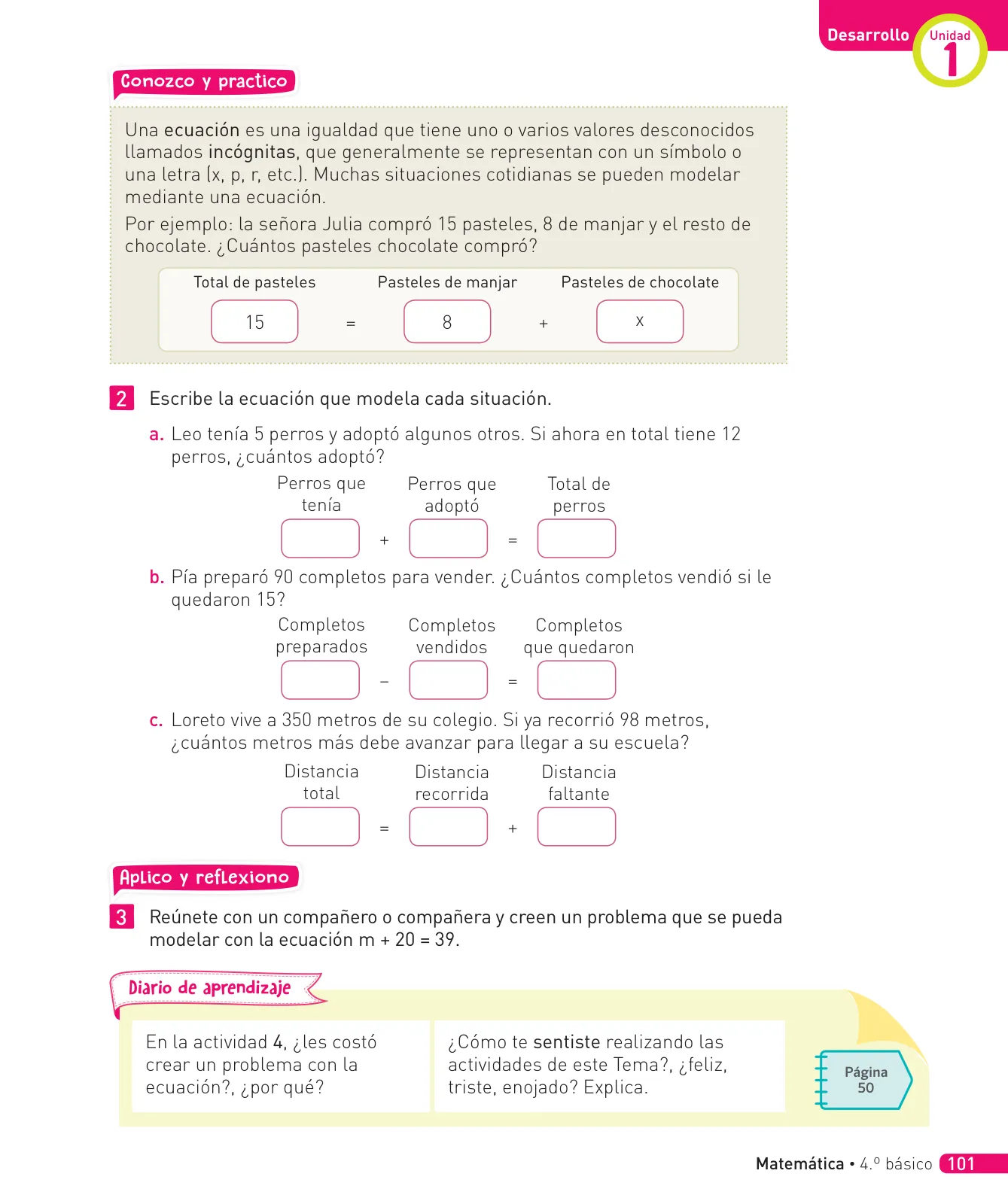 Página 174 de Matemática – Cuarto Básico | Texto del Estudiante MINEDUC – Descargar PDF · 2024