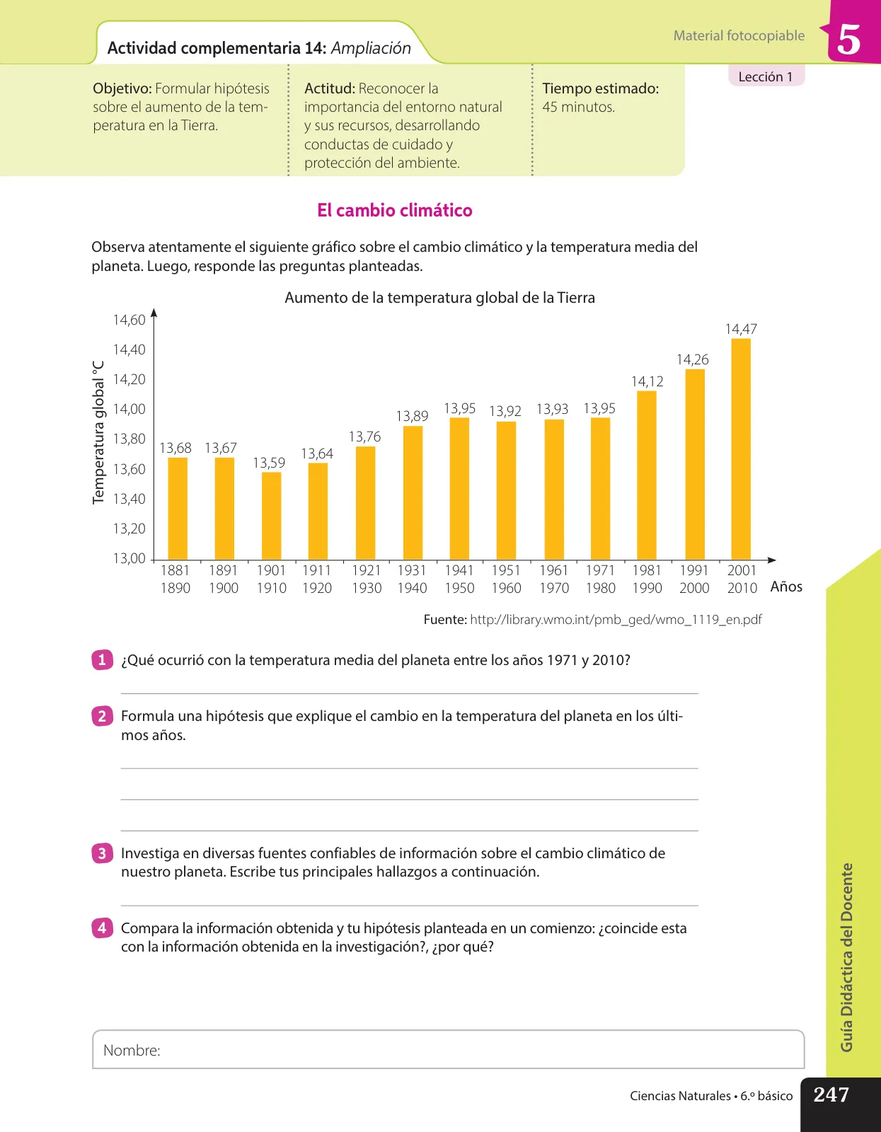 Página 134 de Libro de Ciencias Naturales – Quinto Básico | Texto del Estudiante MINEDUC – Descargar PDF · 2024