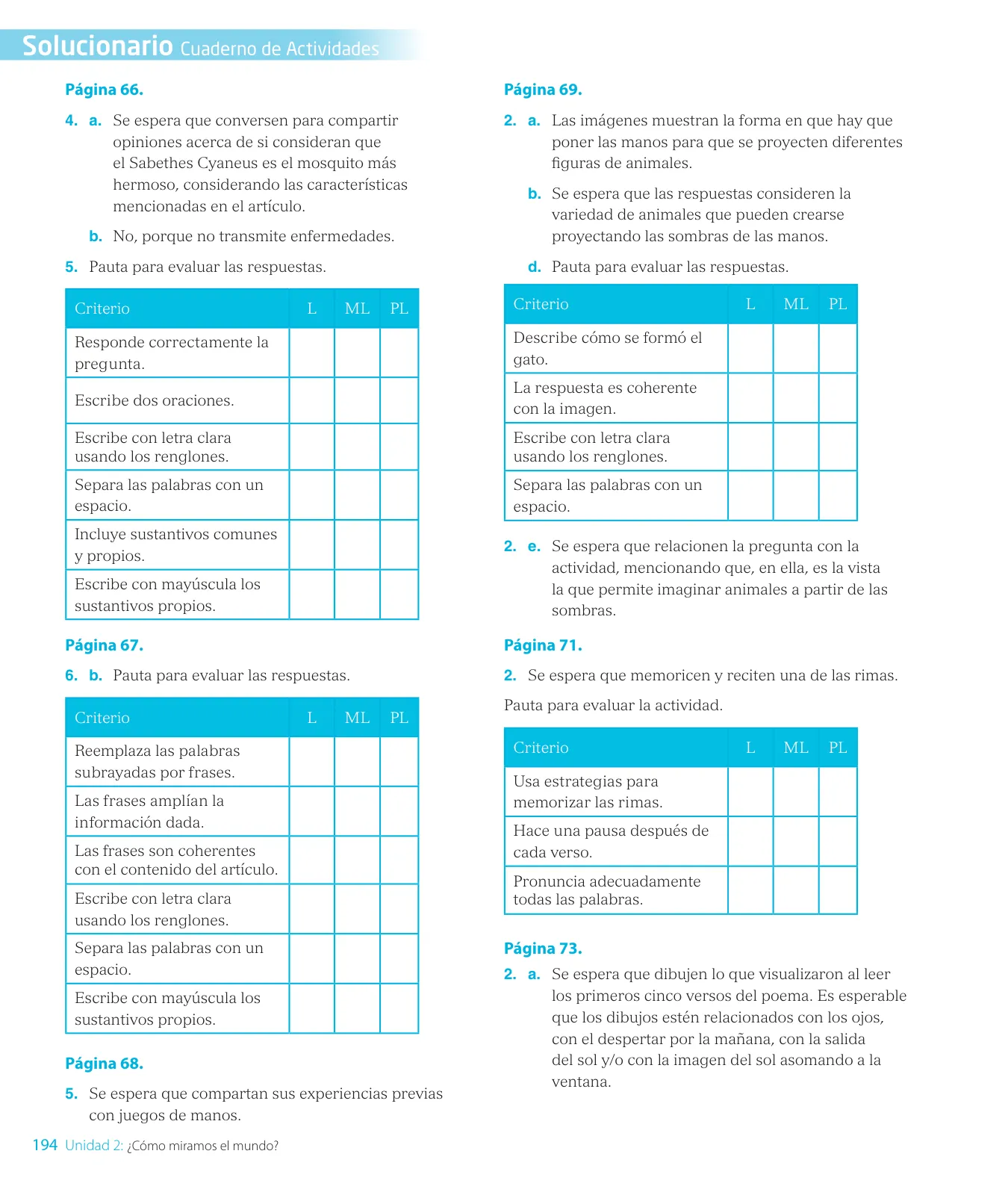 Página 196 de Lenguaje y Comunicación – Segundo Básico – Texto del Estudiante MINEDUC – Descargar PDF · 2024