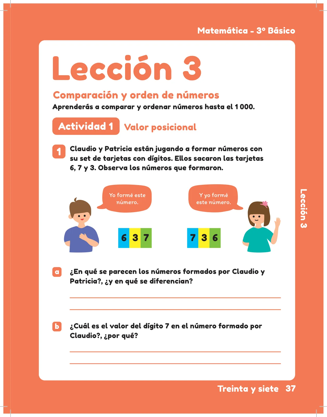 Página 39 de Sumo Primero – Tercero Básico | Texto del Estudiante MINEDUC – Descargar PDF · 2024