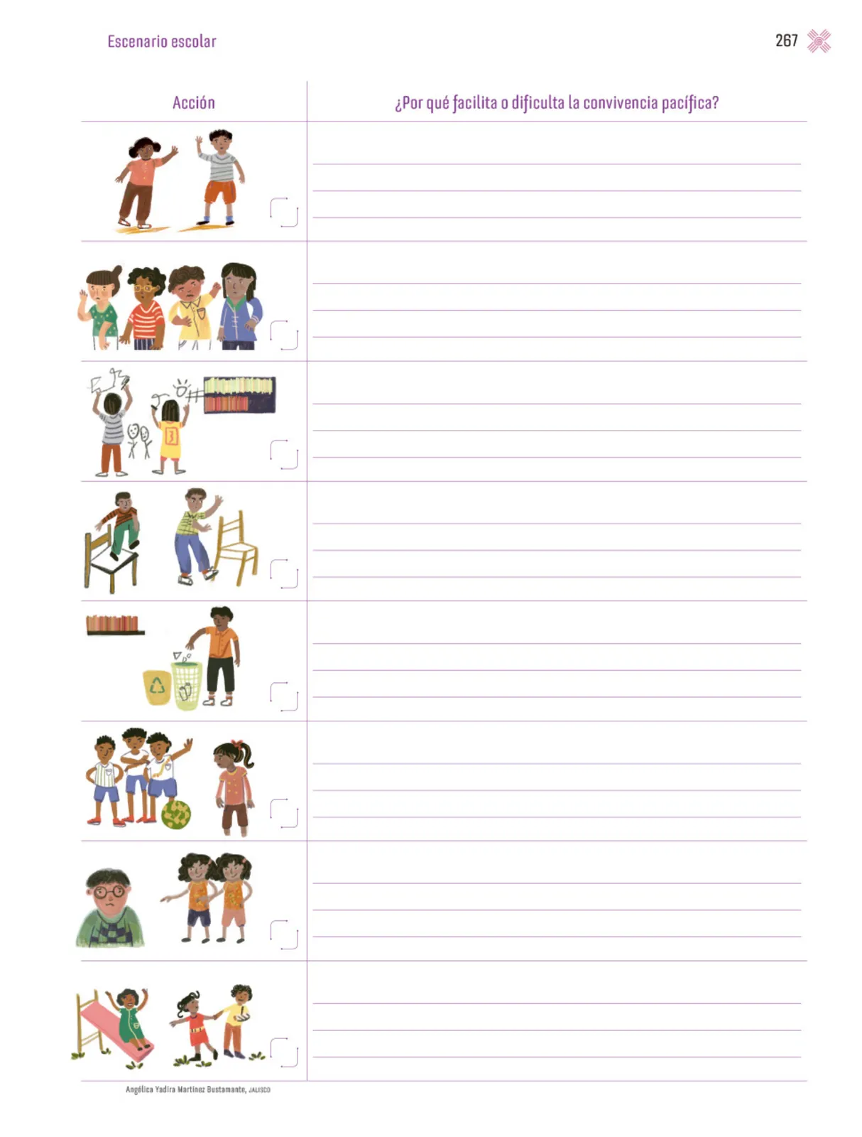 Página 270 de Proyectos Escolares.   Libro de Educación Primaria Grado 3°  Ciclo Escolar 2025 - 2026