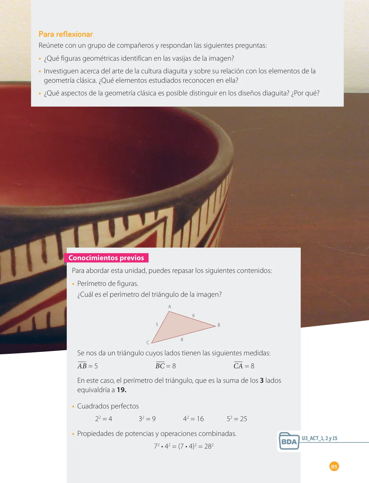 Miniatura página 87 de Matemática – Octavo Básico | Texto del Estudiante MINEDUC – Descargar PDF · 2024