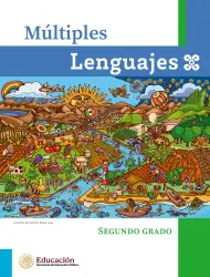 Página de Múltiples lenguajes. Libro de Educación Primaria Grado 2° Ciclo Escolar 2025 - 2026