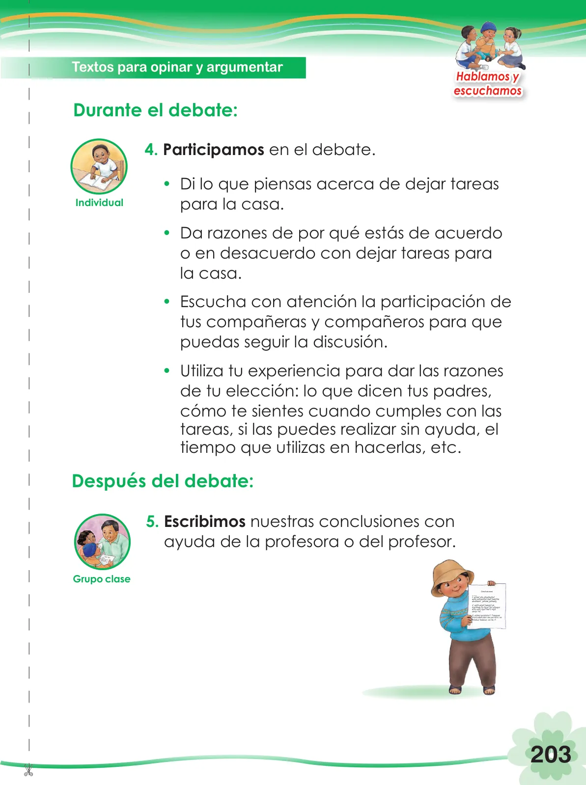 Página 205 de Comunicación 2 : cuaderno de trabajo para segundo grado de Educación Primaria 2019 · 2019
