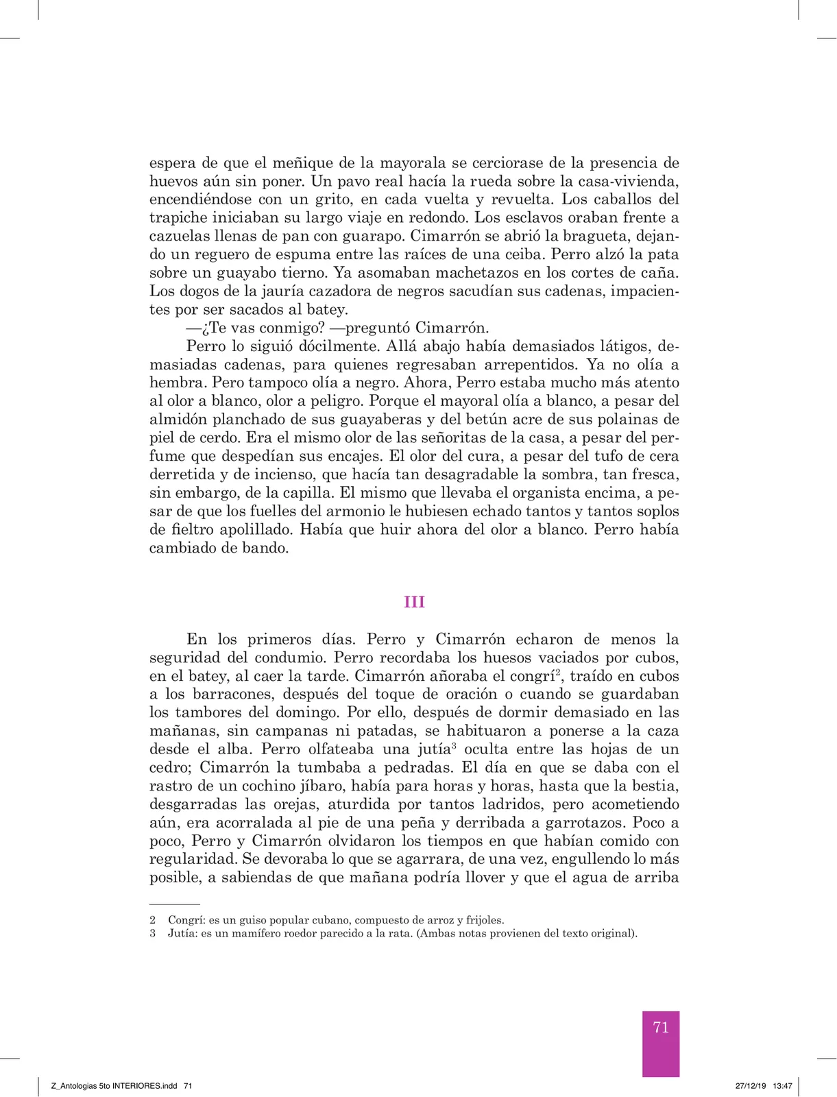 Página 73 de Antología literaria 5 · 2019