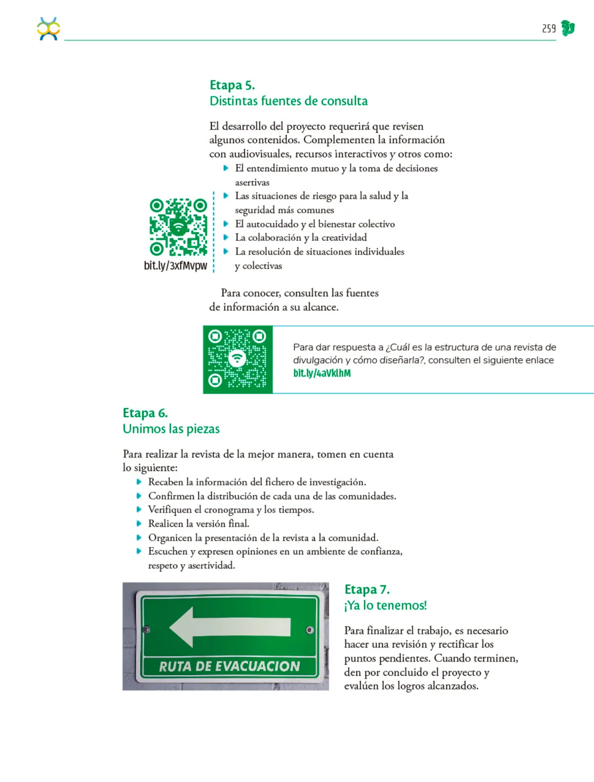 Página 260 de Colección Nanahuatzin. Nuestro libro de Proyectos. Tomo III. Libro de Educación Telesecundaria Grado 3° Ciclo Escolar 2025 - 2026