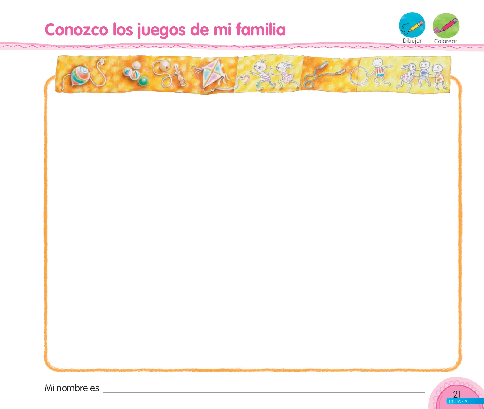 Miniatura página 23 de Aprendemos jugando : cuaderno de trabajo para niños y niñas de 5 años · 2017