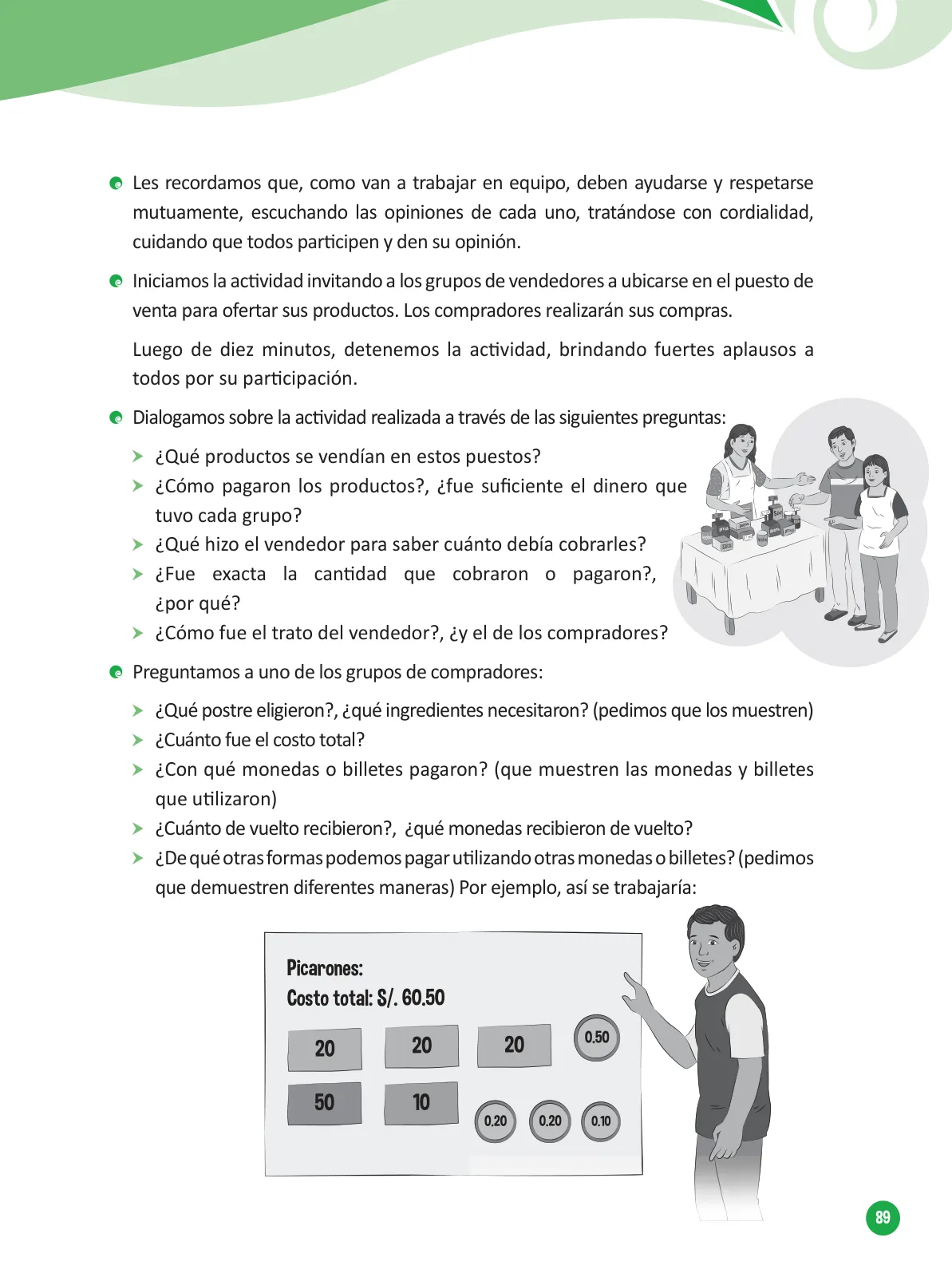 Página 91 de Guía para el trabajo docente con las familias del ciclo V de Primaria · 2016