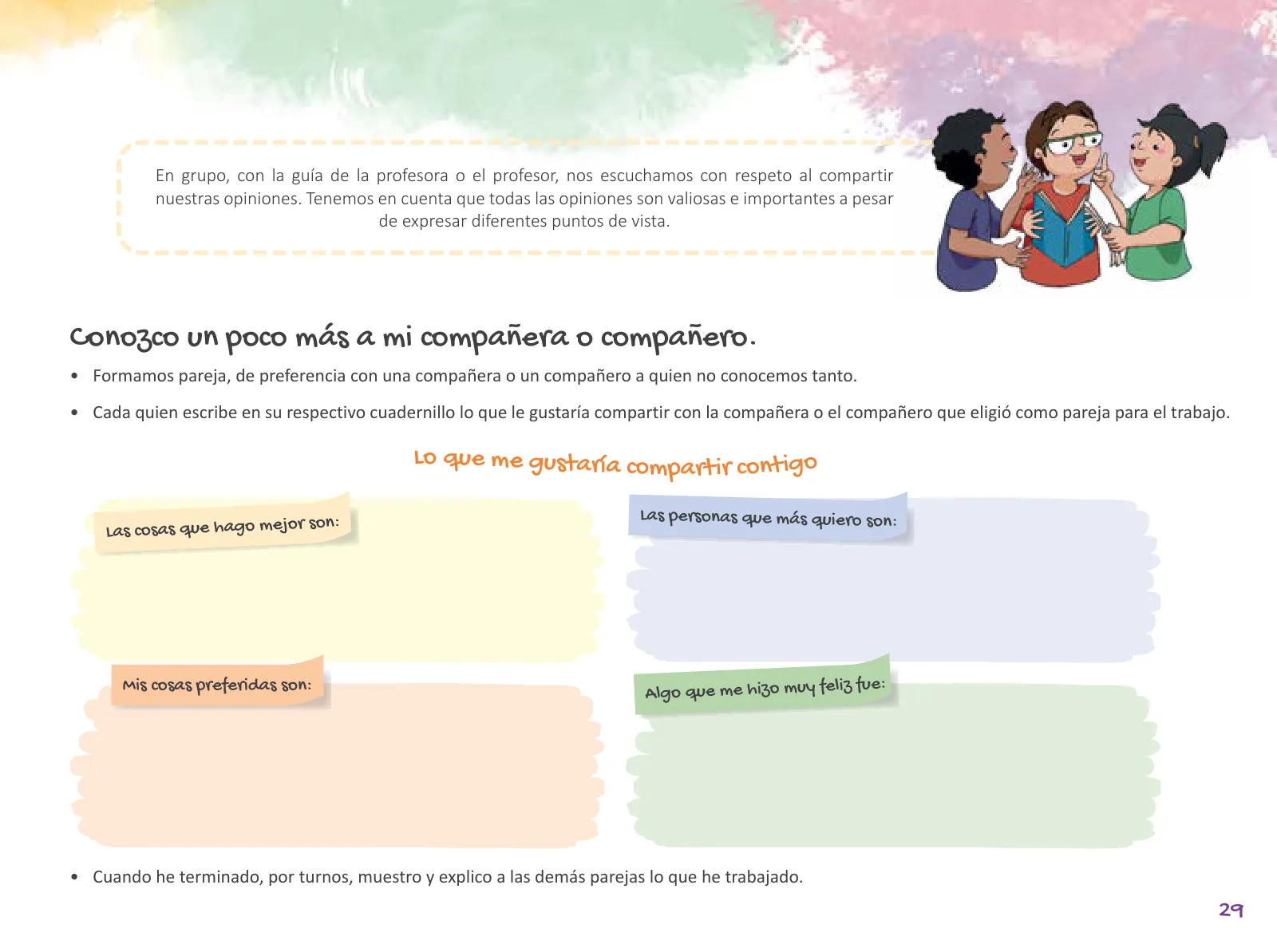 Página 31 de Cuadernillo de Tutoría 5 : quinto grado de Educación Primaria · 2021