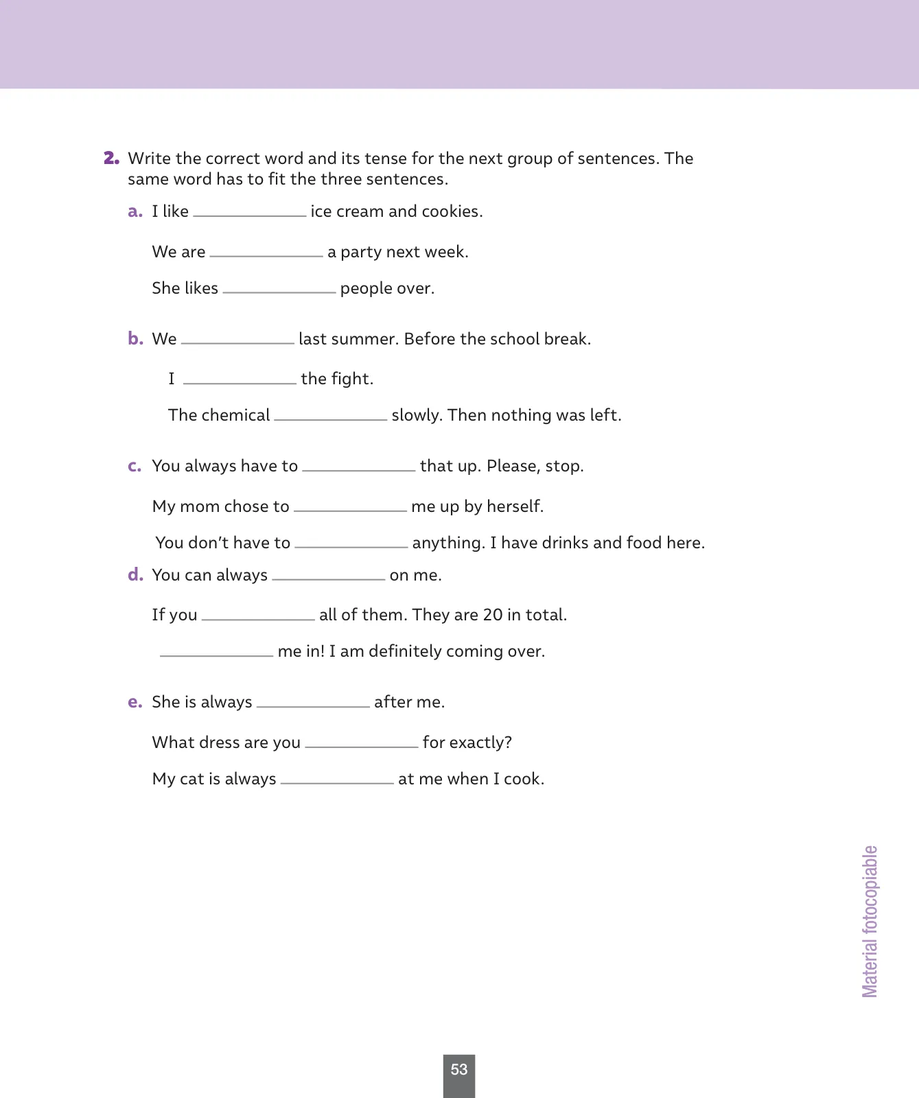 Página 54 de Inglés – Séptimo Básico | Student’s Book MINEDUC – Descargar PDF · 2024
