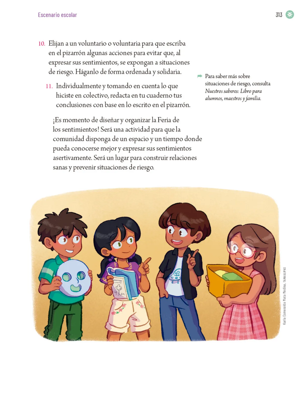 Miniatura página 316 de Proyectos Escolares.   Libro de Educación Primaria Grado 5°  Ciclo Escolar 2025 - 2026