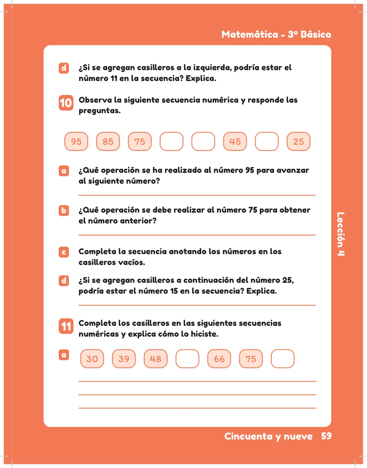 Página 61 de Sumo Primero – Tercero Básico | Texto del Estudiante MINEDUC – Descargar PDF · 2024