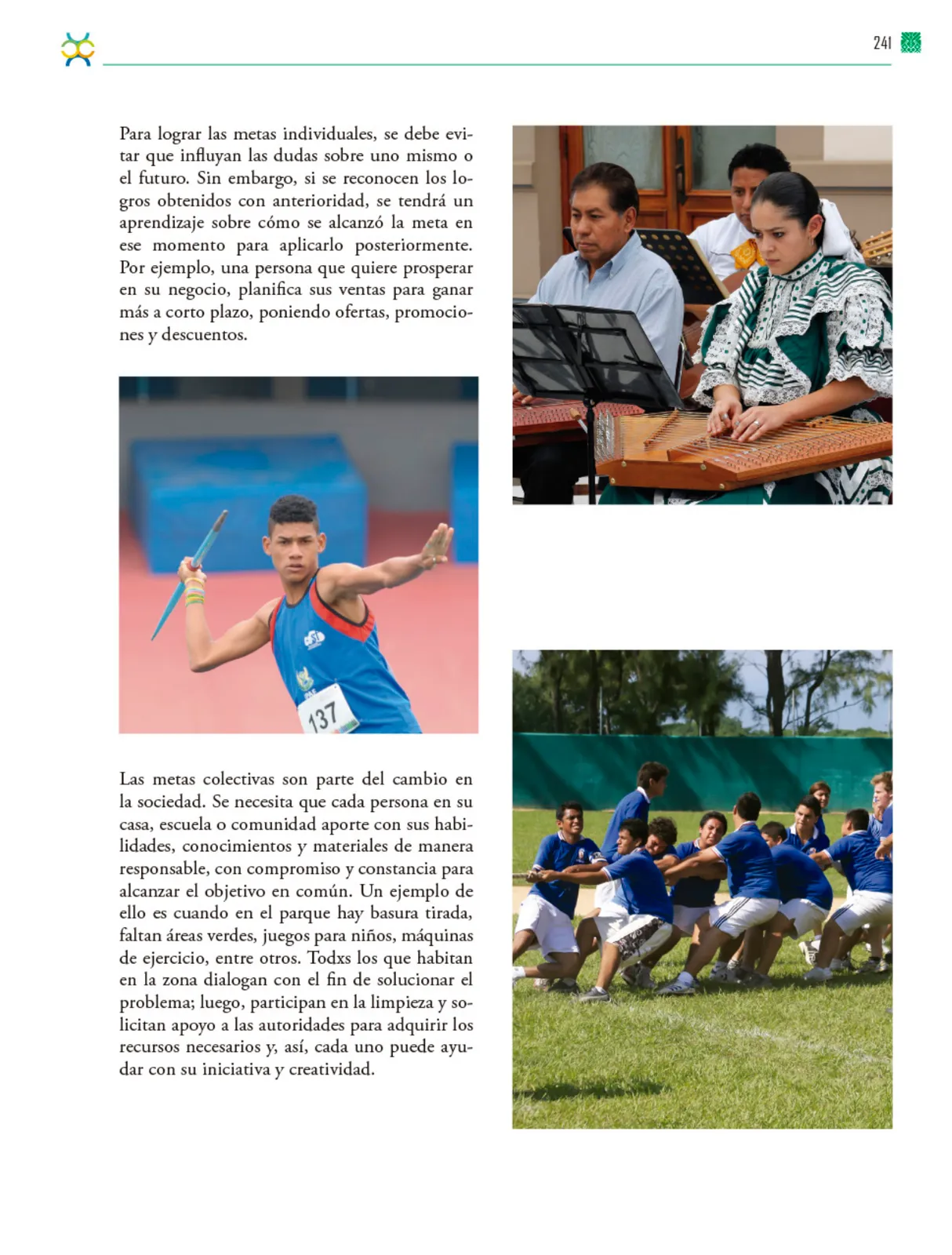 Página 242 de Colección Nanahuatzin. De lo humano y lo comunitario. Libro de Educación Telesecundaria Grado 3° Ciclo Escolar 2025 - 2026