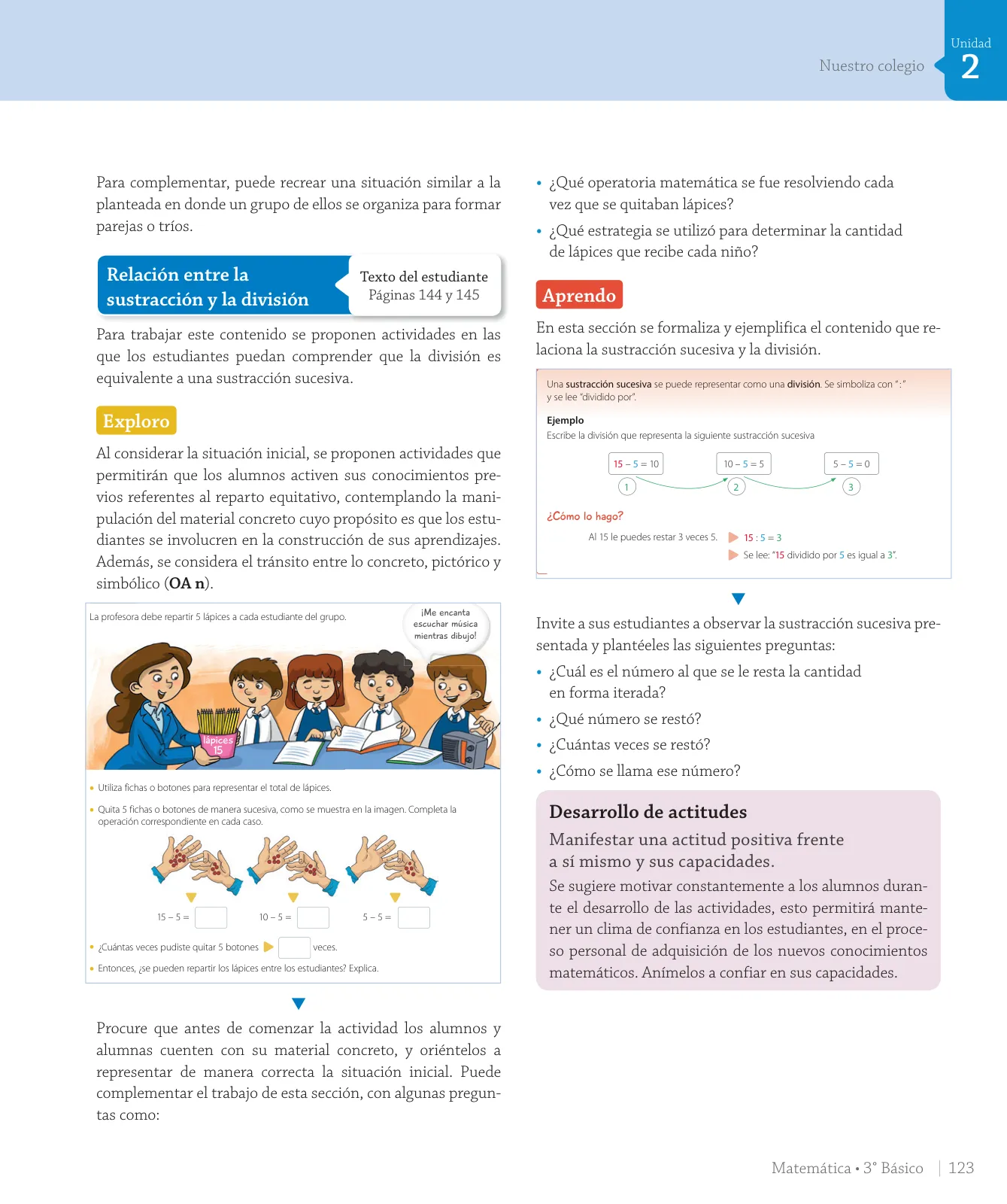 Miniatura página 125 de Matemática – Tercero Básico | Texto del Estudiante MINEDUC – Descargar PDF · 2024