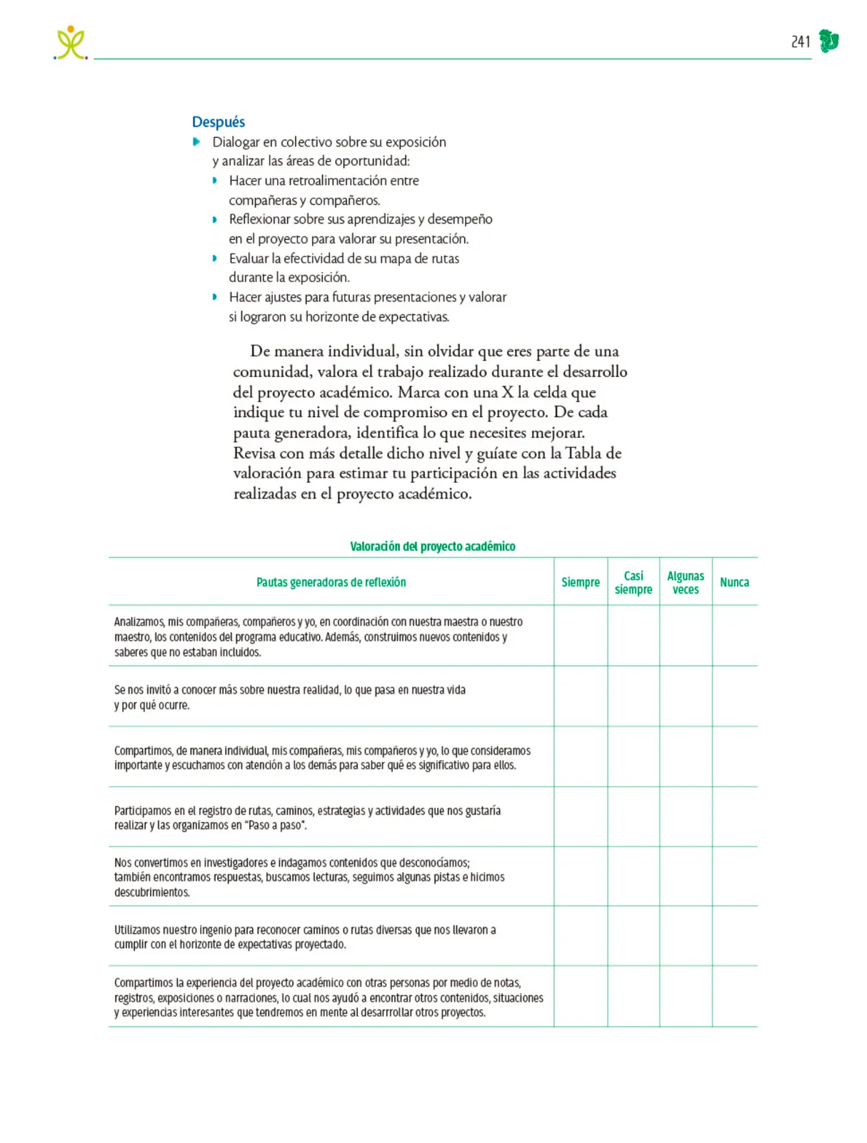 Página 242 de Colección Nanahuatzin. Nuestro libro de Proyectos. Tomo I.   Libro de Educación Telesecundaria Grado 3°  Ciclo Escolar 2025 - 2026