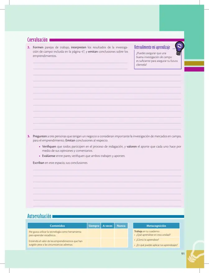 Página 91 de Emprendimiento Y Gestion 2° · Bgu 2 Emprendimiento Y Gestion 2019 · 2019