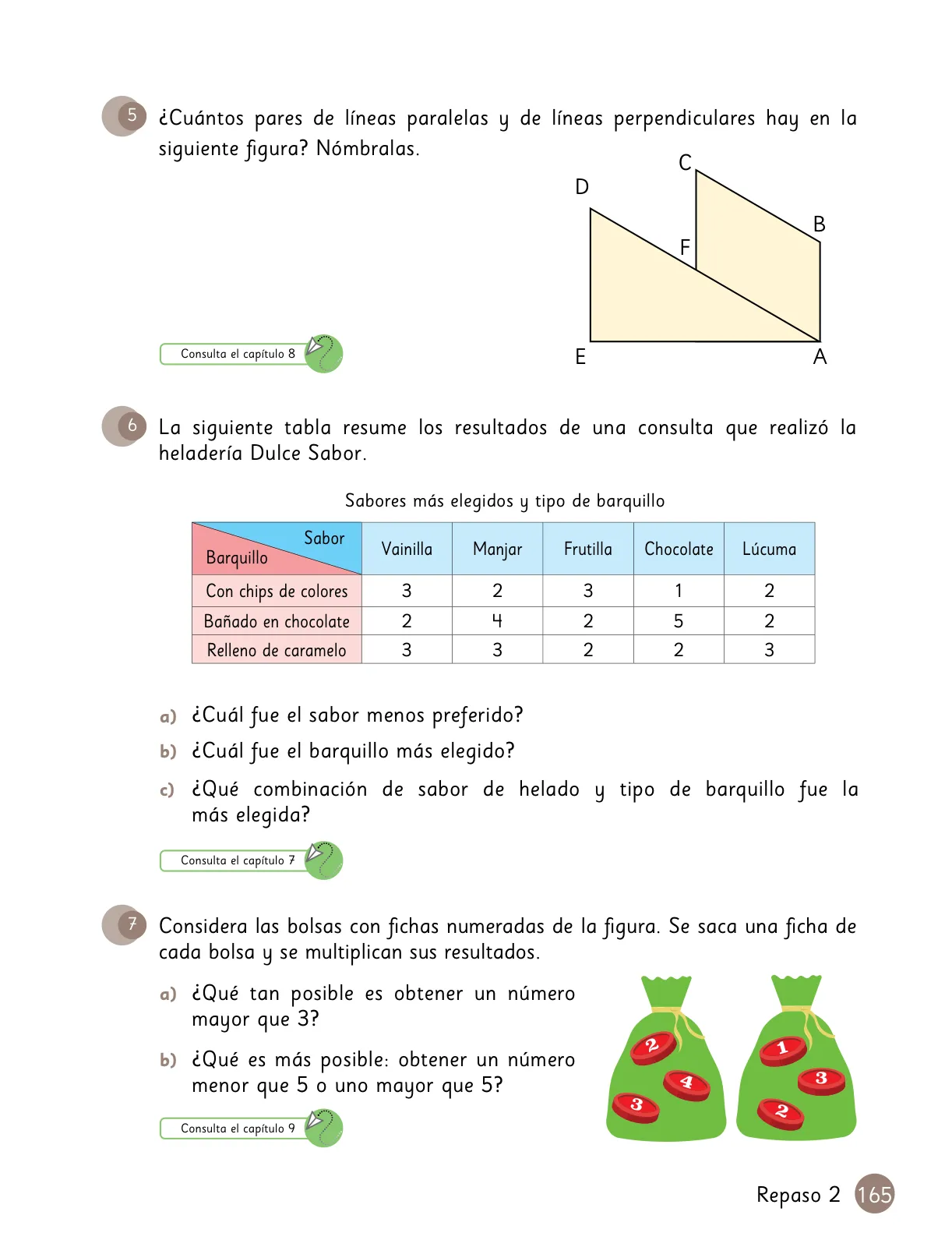 Miniatura página 166 de Sumo Primero – Quinto Básico | Texto del Estudiante MINEDUC – Descargar PDF · 2024