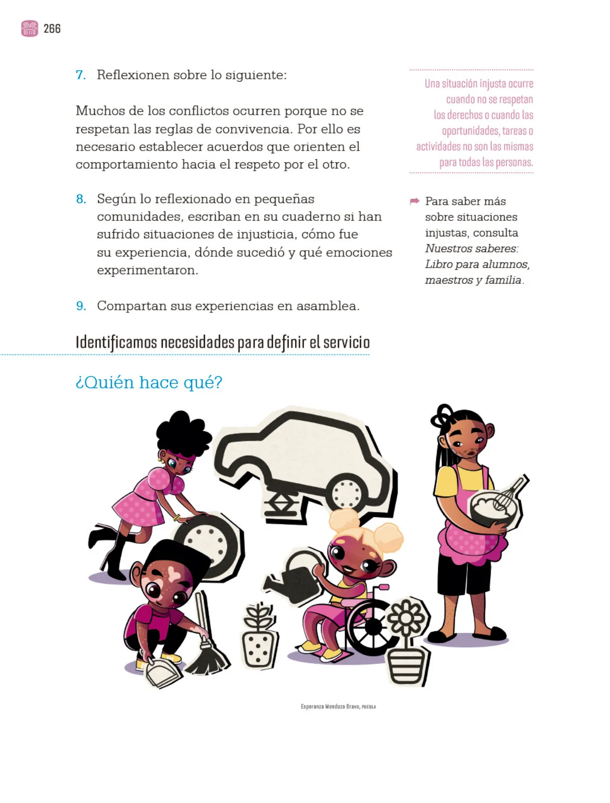 Miniatura página 269 de Proyectos Comunitarios.   Libro de Educación Primaria Grado 4°  Ciclo Escolar 2025 - 2026