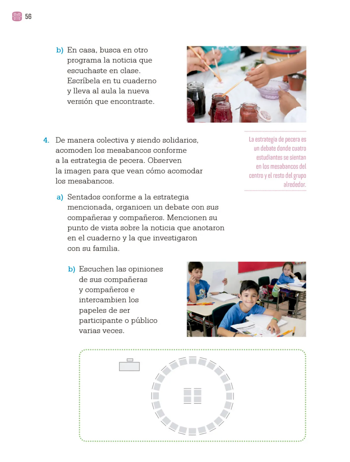 Página 59 de Proyectos Comunitarios.   Libro de Educación Primaria Grado 4°  Ciclo Escolar 2025 - 2026