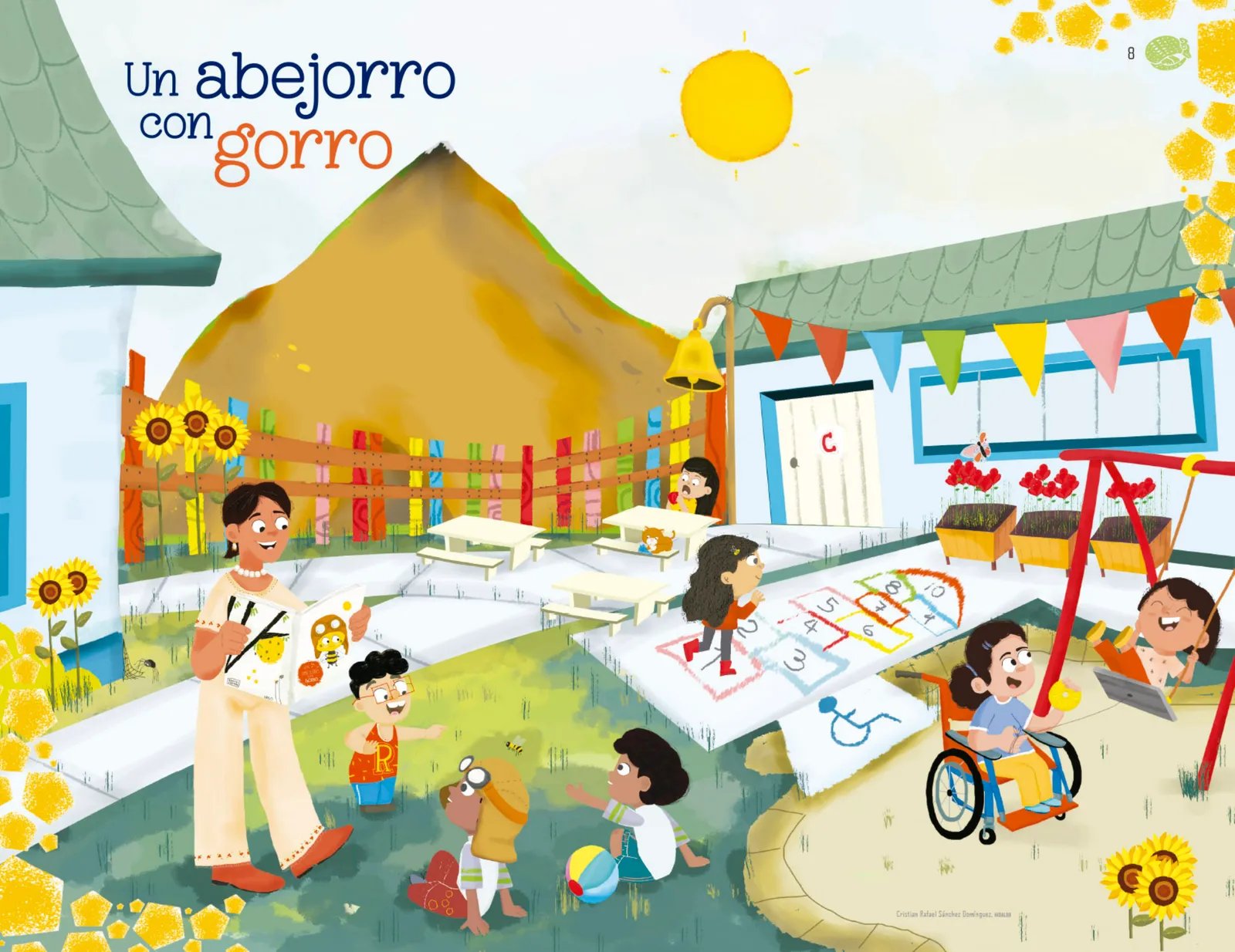 Miniatura página 9 de Explorar e imaginar con mi libro de Preescolar.   Libro de Educación Preescolar Grado 1°  Ciclo Escolar 2025 - 2026