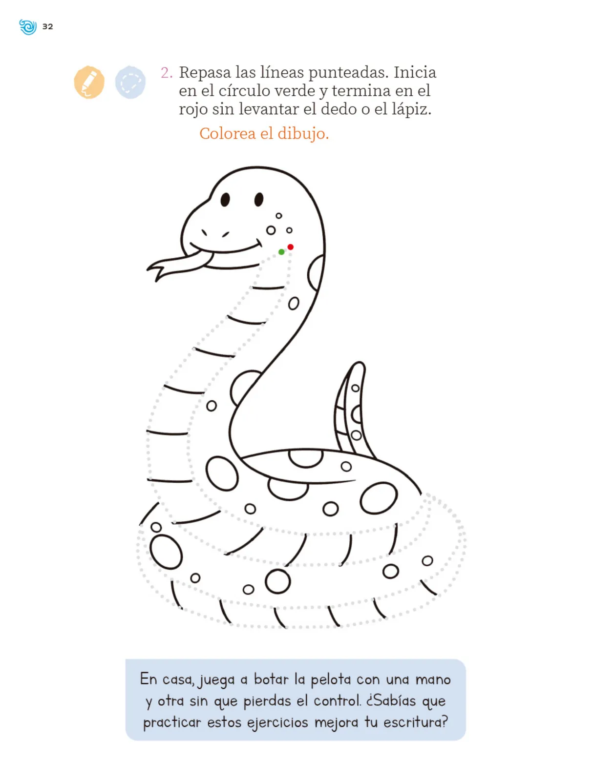 Miniatura página 33 de Múltiples lenguajes. Trazos y palabras.   Libro de Educación Primaria Grado 1°  Ciclo Escolar 2025 - 2026