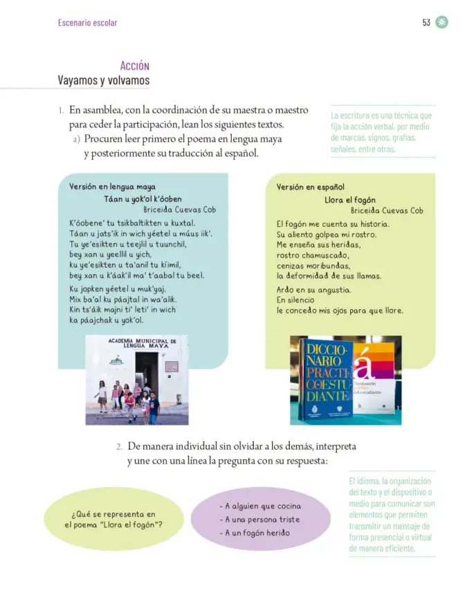 Página 56 de Proyectos Escolares. Libro de Educación Primaria Grado 6° Ciclo Escolar 2025 - 2026