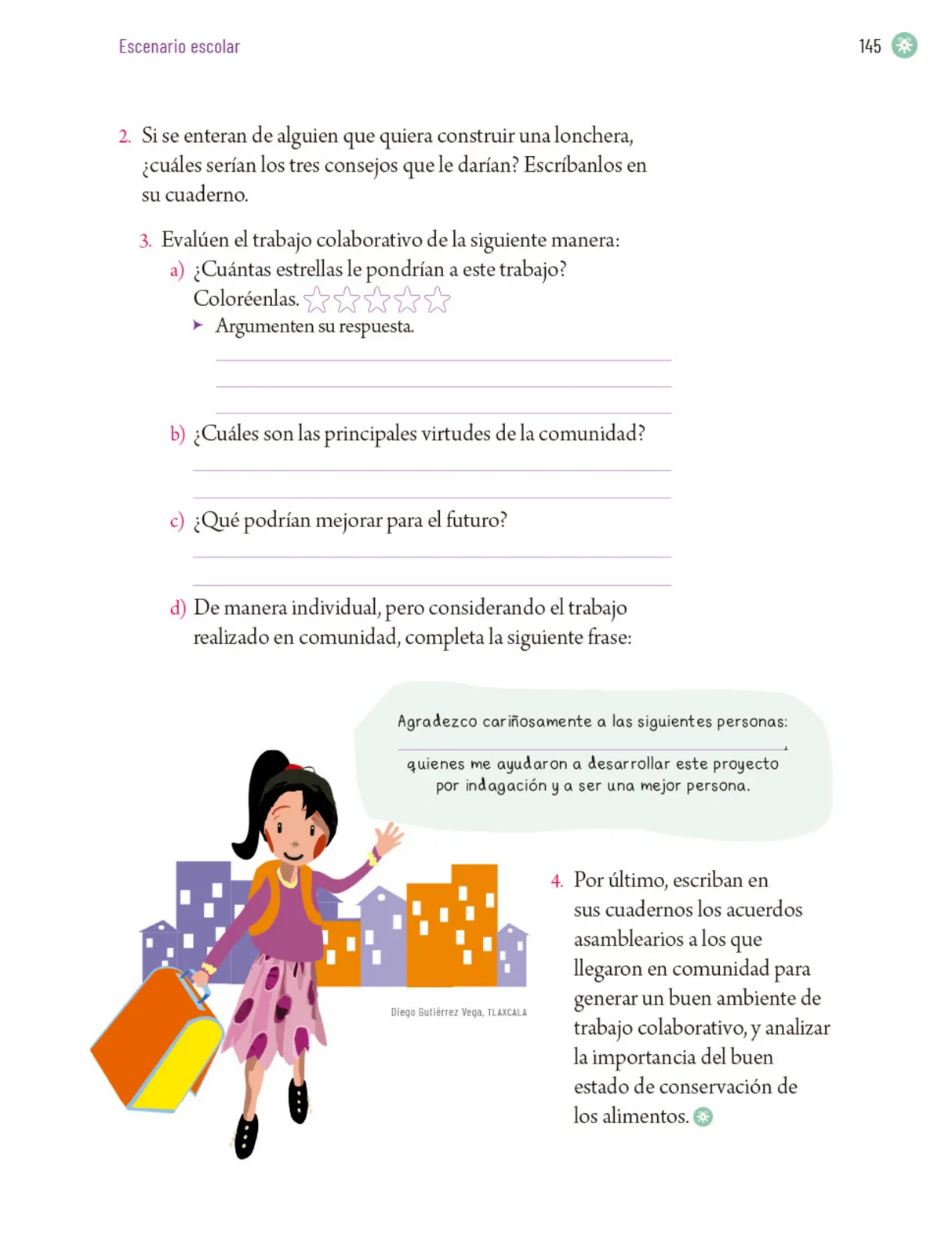 Página 148 de Proyectos Escolares. Libro de Educación Primaria Grado 5° Ciclo Escolar 2025 - 2026