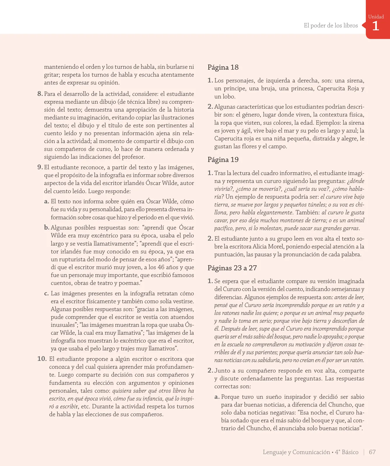 Miniatura página 69 de Lenguaje y Comunicación – Cuarto Básico | Texto del Estudiante MINEDUC – Descargar PDF · 2024